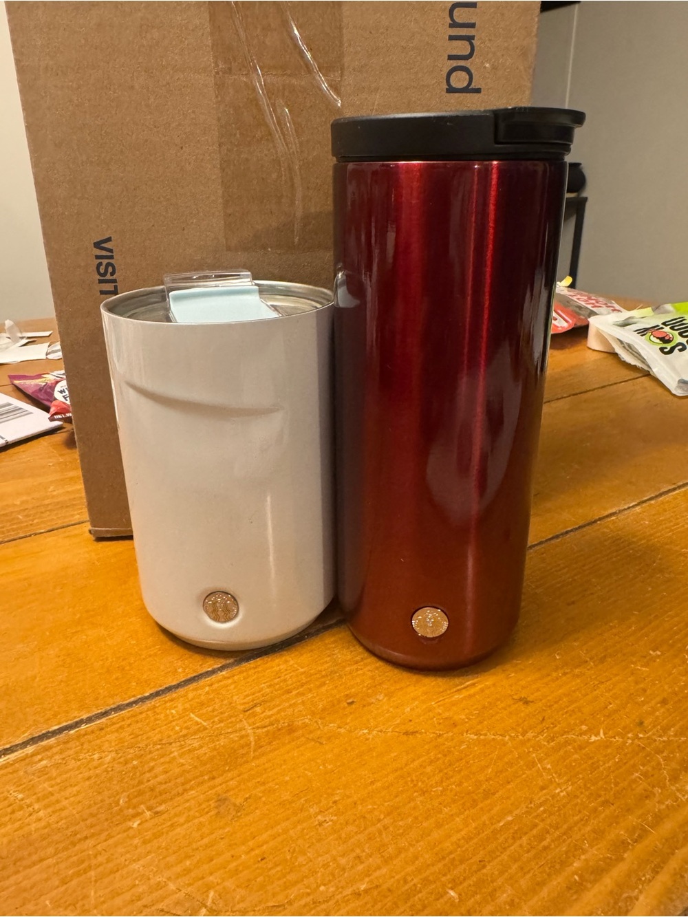 Starbucks Stainless Travel Mugs